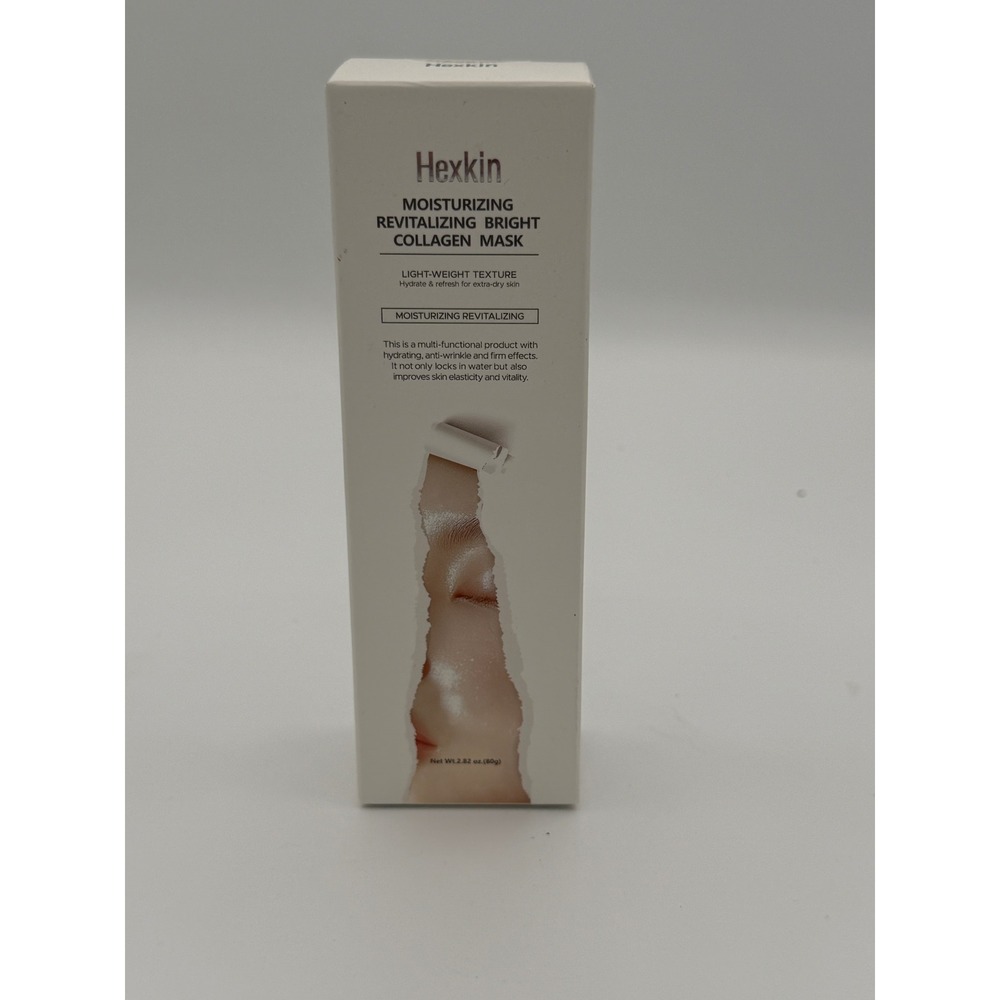 Hexkin Moisturizing Revitalizing Bright Collagen Mask 2.82oz K-Beauty‎ New